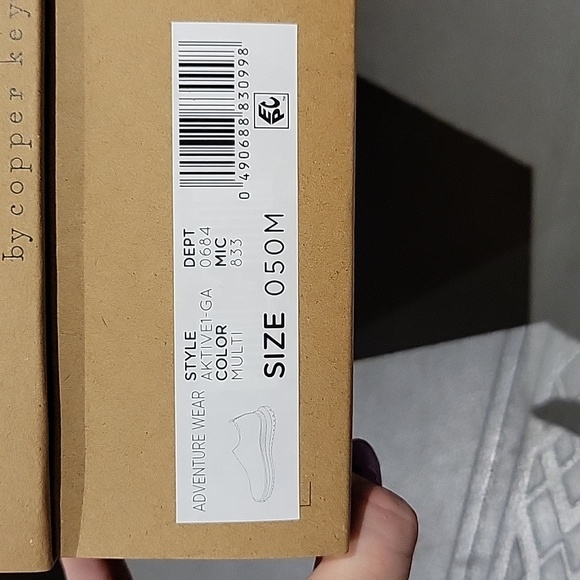 New in Box: Adventure Wash n Wear Slip ons by Copper Key - Picture 11 of 12